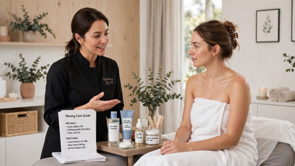 Professional Waxing Service in Irvington | What to Expect
