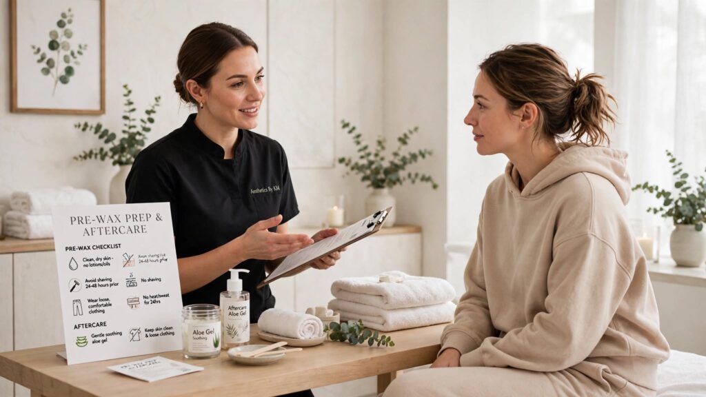 Waxing Service in Irvington | Preparation & Aftercare Tips